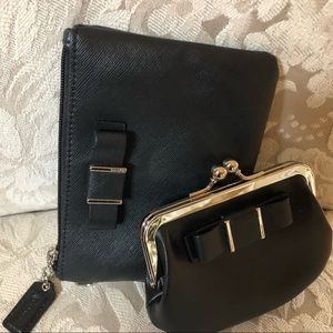 Make up pouch and matching coin purse